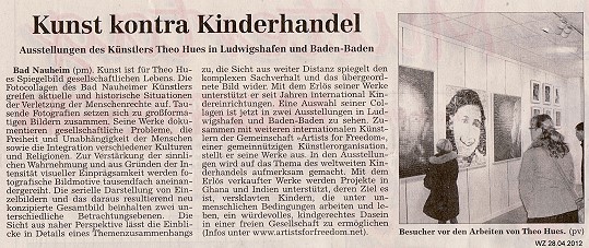 Wetterauer Zeitung 28.04.2012